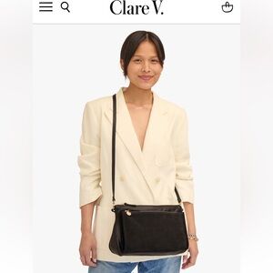 ‼️FLASH SALE‼️ Clare V Gosee Clutch Crossbody Bag Purse